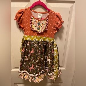 Girls wildflowers dress size 4